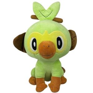 BAB 2022 Pokemon Build A Bear Green Grookey 15” Collectable Plush With Sound